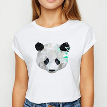 Load image into Gallery viewer, New T-shirt Female Animals Cock Tshirt Plus Size Spring Summer vestidos Women's shirt Cool Persionalized O-Neck T-shirts