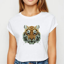 Load image into Gallery viewer, New T-shirt Female Animals Cock Tshirt Plus Size Spring Summer vestidos Women's shirt Cool Persionalized O-Neck T-shirts