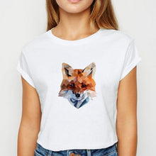 Load image into Gallery viewer, New T-shirt Female Animals Cock Tshirt Plus Size Spring Summer  vestidos  Women's shirt Cool Persionalized O-Neck T-shirts
